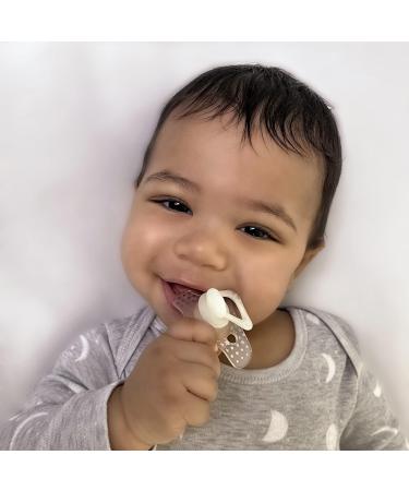 Difrax Natural Pacifier Set for 20+ Months - Purple & Glow in the Dark - 4 Pack - International Shipping - Buy Online on GoSupps.com