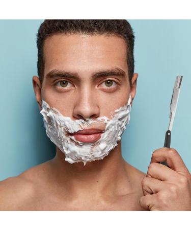 Beaupretty Heavy Duty Metal Barber Razor for Men - Black Single Edge Razor for Precision Shaving - Buy Online on GoSupps.com