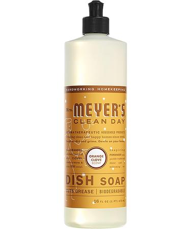 Mrs. Meyer's Kitchen Set - Dish Soap Hand Soap & Multi-Surface Cleaner (3 CT) - Orange Clove Scent | International Shipping Available - Buy Online on GoSupps.com