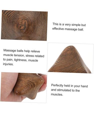 Minkissy 4-Piece Wooden Health Massage Ball Set - Acupressure & Hand Workout Tool - International Shipping Available - Buy Online on GoSupps.com