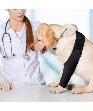 Wertcop Wound Protection Suits for Dogs | Black Elbow Saver & Bandage Protector | Recovery Sleep Suit for Hot Spots & Wound Licking Prevention - Buy Online on GoSupps.com