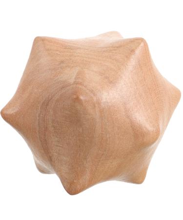 Exceart massage ball Chinese Baoding-Ball HandRoller Hand training balls Thai hand massager Massage balls for the palms of wooden ball mahogany handwheel portable