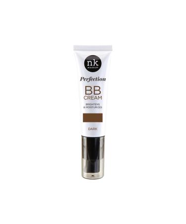 Nicka K Perfection BB Cream Brightens and Moisturizes 1.06 Oz"Free Starry Lipgloss 10 Ml" (NKH01 Dark)