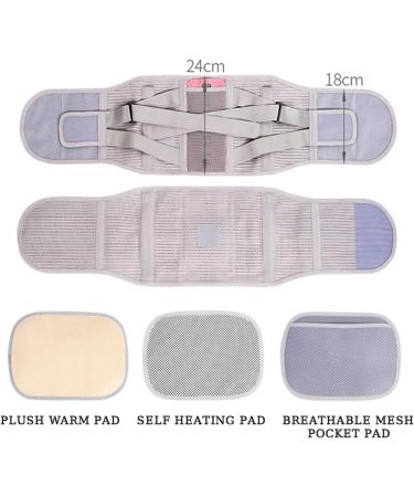 Long Vertebrae Decompression Waist Support Belt - Pain Relief Back Support for Men & Women with 3 Pads (Medium Color: G) - Improve Spine Health - Buy Online on GoSupps.com