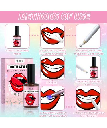 Premium Tooth Jewelry Kit - Complete Tooth Gem Set with Glue | Enhance Your Smile with Tartar Jewelry - Buy Online on GoSupps.com