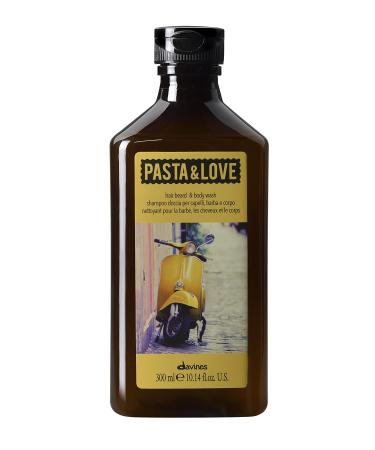 Davines Pasta & Love Men's 3-in-1 Hair, Beard & Body Wash to cleanse, condition and moisturize, 10.14 fl. Oz.