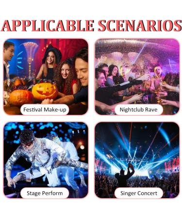  Jiounie Glitter gel roller for body face and hair 25 ml white #03 - Buy Online on GoSupps.com