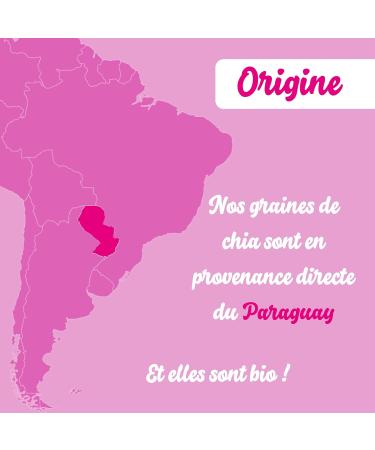 Organic Chia Seeds 1kg | Vegan | Packaged in France | Cooking | Desserts | Pastries | Neutral in taste | Non-GMO | ORGANIC FOOD BASE - Buy Online on GoSupps.com