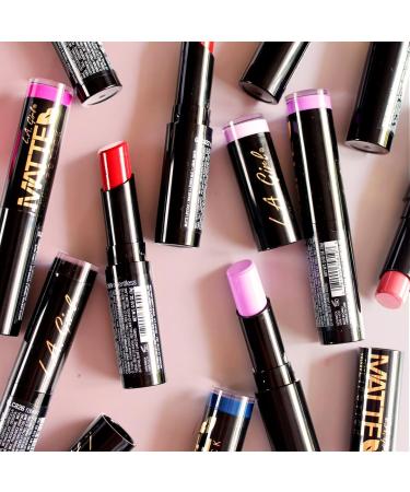 LA Girl Velvet Matte Lipstick - Hot Stuff | Long-Lasting 25g | Shop Internationally - Buy Online on GoSupps.com