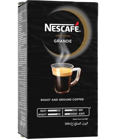 NESCAF Grande Roast and Ground Filter Coffee 500g | Round-Bodied Arabica and Robusta blend (Pack of 3) - Buy Online on GoSupps.com
