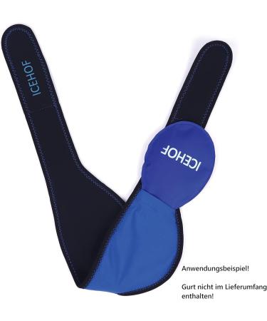 IceHOF Replacement Cooling Pads for Wisdom Teeth - 2 Pack | Fast-Acting 14x9cm Compress for Post-Op Relief | Ideal Cooling Solution for Tooth Extraction Recovery - Buy Online on GoSupps.com