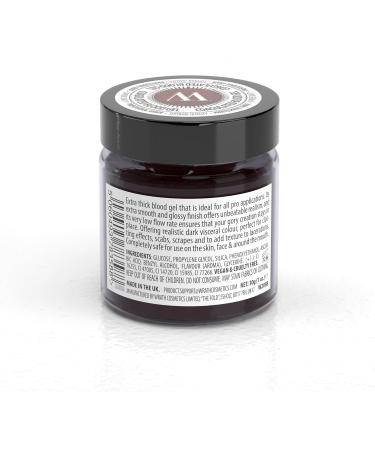 WRATH Coagulated Blood Gel - Professional Extra Thick Fake Blood Scab SFX Make-up Halloween for Scars Cuts Costumes & Vampires (30g) - Buy Online on GoSupps.com
