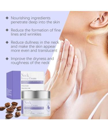 Firming & Lifting Neck and D collet Cream 2PC Double Chin Cream Anti-Wrinkle Neck for Women Anti Aging Neck Cream Sagging Neck Cream Premium Care for All Skin Types - Buy Online on GoSupps.com