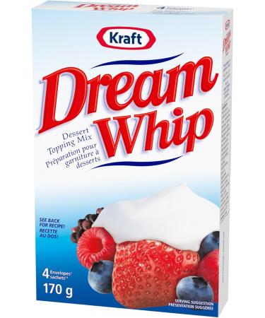 Kraft Dream Whip Whipped Topping Mix 170g 170 g (Pack of 1) - Buy Online on GoSupps.com