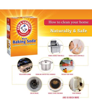 Arm & Hammer Baking Soda 3.5lb Bag - Multi-Purpose Cleaning & Deodorizing Solution - Buy Online on GoSupps.com