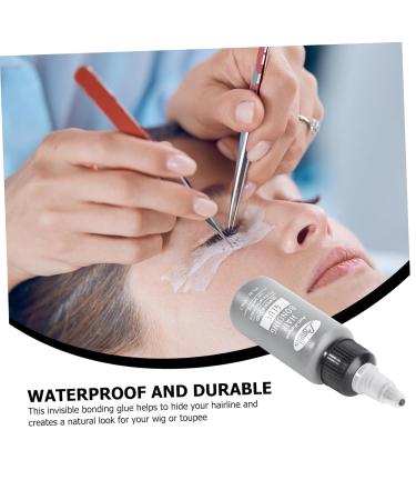 DOITOOL 1pc Waterproof Hair Glue Lace Wig Glue Hair Extension Remover Hair Adhesive Glue Make up Wig Glue Remover Wig Glue for Hair Systems Hair Adhesive Remover Remove Glue To Weave 10*3*1cm As Shown - Buy Online on GoSupps.com