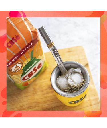  Yerbee Yerba Mate Naranja CBS Tea 1.5kg (0.5kg x 3) from Argentina - Detox & Energy Drinks - Buy Online on GoSupps.com