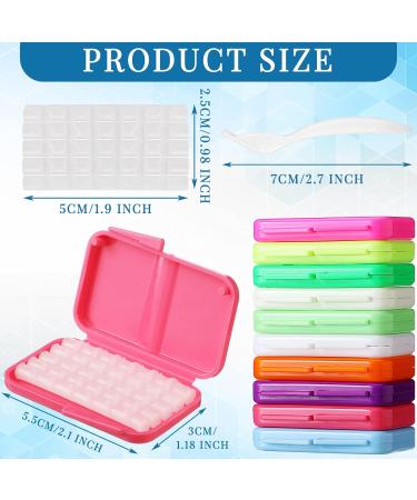 40 Pack Dental Wax Orthodontic Repair Kit with Colorful Storage Case - 10 Flavors, Small Cutter - for Braces & Orthodontic Care - Buy Online on GoSupps.com