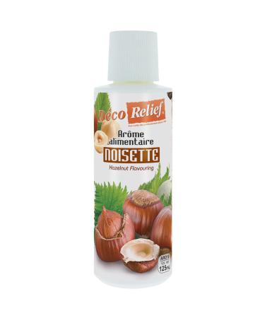 D co Relief - Hazelnut Liquid Flavor 125ml - Food Flavor for Baking Cooking - Professional Ingredient