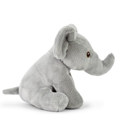 Zappi Co 100% Recycled Plush Elephant Toy (13-15cm) - Soft & Cuddly Stuffed Animal for Newborns | TikTok Featured, Realistic Design - Buy Online on GoSupps.com
