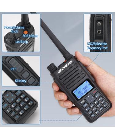 Baofeng BF-H6 10W High Power Dual Band Handheld Walkie Talkie Set with USB Programming Cable - Full Kit Included - Buy Online on GoSupps.com