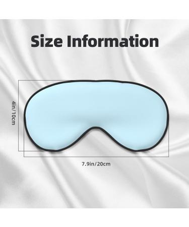 Solid Color Double-Sided Light-Blocking Eye Mask - Relieve Eye Fatigue - Fresh & Small - International Shipping - Buy Online on GoSupps.com