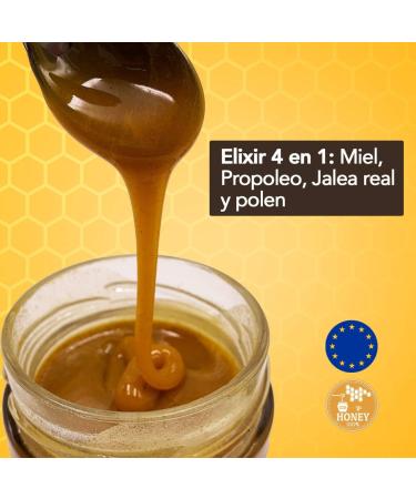 Honey fresh royal jelly and pollen x 250 g. Morning booster Propolis the best bio-stimulator for the body. - Buy Online on GoSupps.com