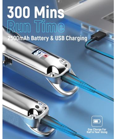 SUPRENTآ® Hair Clippers for Men - Professional Cordless Hair Cutting Kit with T-Blade Trimmer & LED Display - Buy Online on GoSupps.com