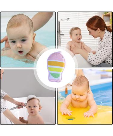 Children's Sponge for Bathing Children's Bath Scrubber Cute Shapes Natural and Safe Shower Sponge Reusable Body Washer Cute Bathroom Accessories for Sensitive Skin Children Shower Fish Pink - Buy Online on GoSupps.com