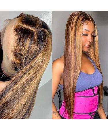 Shop Bele Brazilian Lace Front Wig - 13x6 T-Part Ombr 4/27 150% Density 16 Inch - High-Quality Real Hair Wig - Buy Online on GoSupps.com