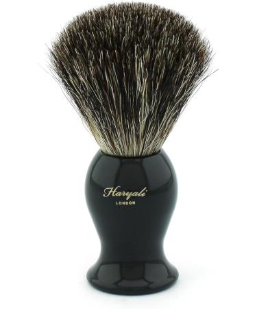 Men's Silver Butterfly Safety Razor & Black Badger Hair Brush - Stainless Steel No Blades Included | International Shipping - Buy Online on GoSupps.com