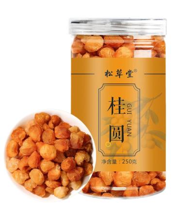 HQZMCTE Natural Herbal Tea Healthy Tea Dried Cinnamon 250g / 8.81oz Longan Meat Cinnamon Meat Kernel-Free