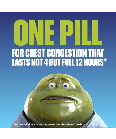 Mucinex Chest Congestion Guaifenesin 600 mg Tablets Expectorant (Cough Medicine) 20 Count - Buy Online on GoSupps.com
