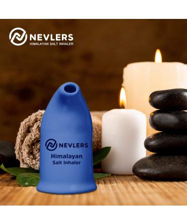 Buy Nevlers Himalayan Salt Inhaler - Organic Coarse Pink Salt for Allergies & Asthma Relief - Ceramic Design - International Shipping Available - Buy Online on GoSupps.com