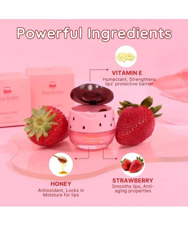 Original My Bee Balm Lip Balm - Propolis Hydrating Balm Honey Pot for Dry Chapped & Cracked Lips with Propolis Honey & Vitamin E - Soften Smooth & Reduce Lip Lines - Buy Online on GoSupps.com