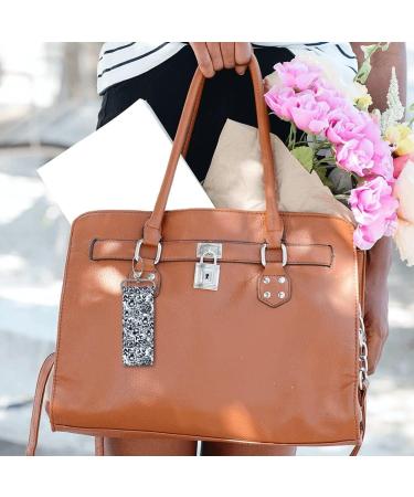  Wudaizhi 3pcs Lip Balm Bag Chapstick Bag Keyring Colourful Print Redistick Bag with Buckle for Women - Buy Online on GoSupps.com