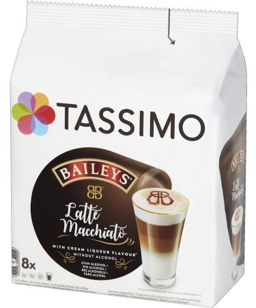 Tassimo Latte Machiatto Baileys Coffee 8 Pods - Buy Online on GoSupps.com