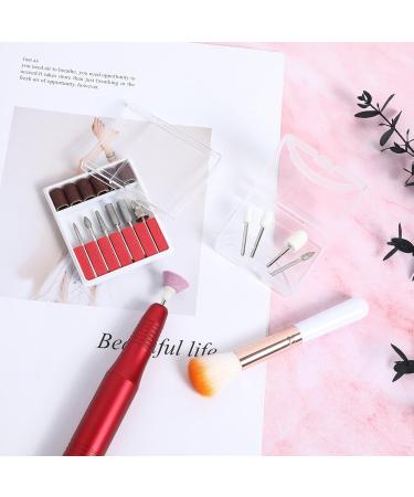 minkissy Electric Nail Drill Kit Manicure Nail Shaper Portable Electric Nail File Nail Pedicure Tools with Nail Drill Bits for Women Girls Acrylic Gel Nails - Buy Online on GoSupps.com