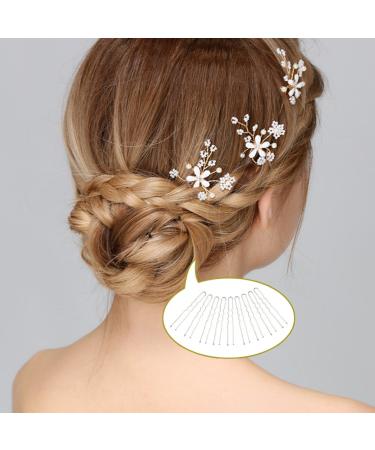 Jaciya 300 Pack U Shape Hair Pins for Women Girls - Wedding Bridal Bobby Pins - Hair Accessories for Thick Hair - Silver - Buy Online on GoSupps.com
