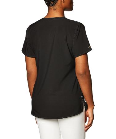 Carhartt Cross-Flex Women's Media Scrub Top XL - Black - Buy Online on GoSupps.com