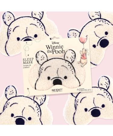 Mad Beauty Winnie The Pooh Sleep Mask - Soft & Comfortable Eye Shade for Good Night's Sleep - Adjustable for Kids & Adults - Buy Online on GoSupps.com