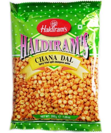 Haldiram's Chana Dal Nimbu Lot de 2 pouls frites épicées 200 g