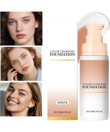 Changing Complexion Foundation Corrective Foundation Cream 30ml Nourishing Moisturizing Brightening Corrective Cream for Sensitive Skin Adults Daily Use Travel Wedding Stage Festival - Buy Online on GoSupps.com