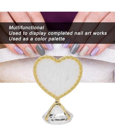 Multifunctional Nail Art Palette - Bright Crystal Nail Display for DIY & Studios | Perfect for Nail Schools & Families - Buy Online on GoSupps.com