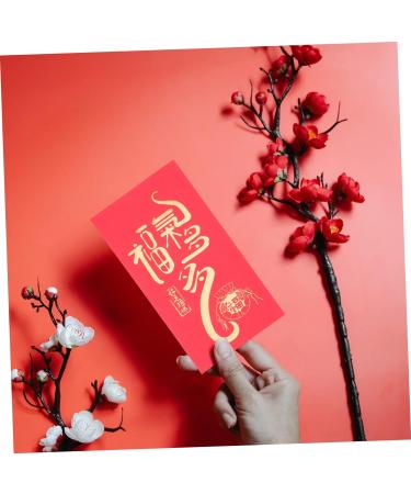 Didiseaon 150 Pcs Red Envelope Spring Festival Supplies Money Gift Envelopes 2023 Red Packet Chinese Envelope Money Packet Wedding Purse Red Purse Rabbit Year Supplies Lai Si Feng Universal As Shownx5pcs 17x9cmx5pcs - Buy Online on GoSupps.com