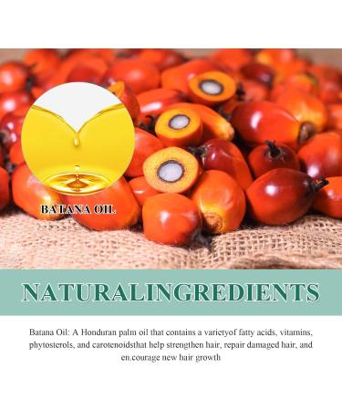 Nadiaen Batana Oil For Hair Growth Raw Batana Oil 100% Pure Unrefined Hair Mask Natural Organic Botana Oil from Honduras Hair Growth Conditioner for Scalp Hair Care for Women Men Repairs Damaged - Buy Online on GoSupps.com