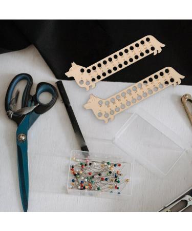 Exceart Crochet Crossstick Wire-Rap Board & Plate - Wood Coil Holder for Yarn Storage | Perfect for Crochet Animals - Buy Online on GoSupps.com