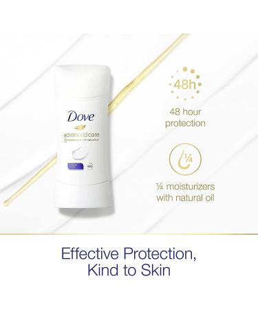 Dove Advanced Care Antiperspirant Original Clean 2.6 oz - Long-lasting Protection - Buy Online on GoSupps.com