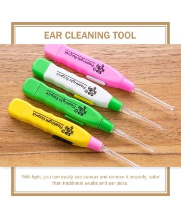 Earwax Remover Tool with LED Light - Portable Ear Cleaning Set for Easy Ear Wax Removal - Earpick and Ear Wax Cleaner - Buy Online on GoSupps.com