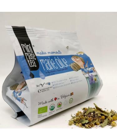 MiniMarieTea BLUE loose leaves 100% organic tea great for families and kids - Buy Online on GoSupps.com
